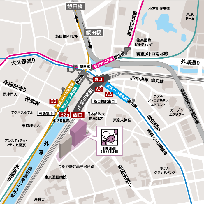 アクセスマップ