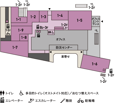 1F　Market Street
